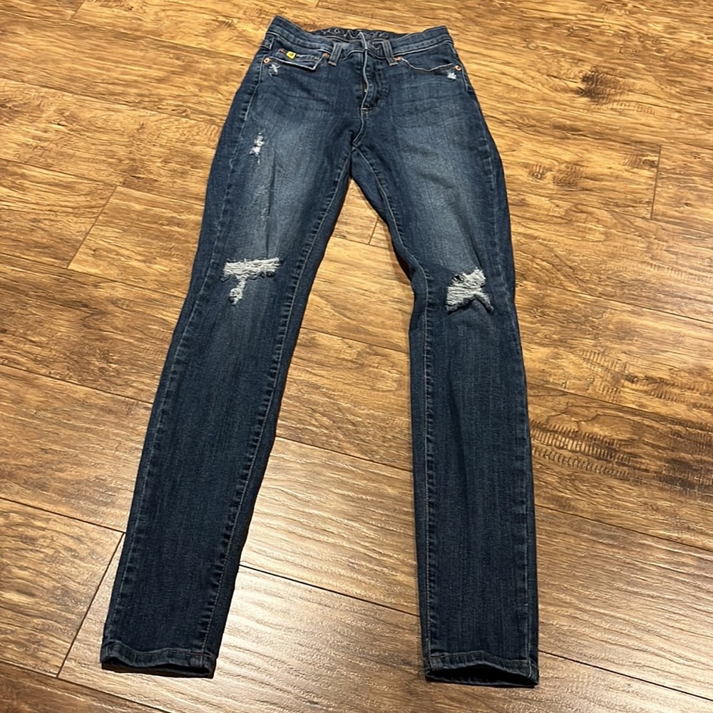 YOGA Jeans HIGH RISE SKINNY - MALIBU BEACH - Picture 4 of 15